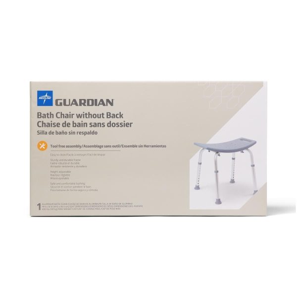 Medline, Shower Chair without Back, G2-201KRX1 - Image 3