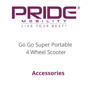 Pride, Accessories for Go Go Super Portable 4 Wheel Scooter