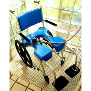 GoMobility, Go-Anywhere Commode ‘N Shower Chair Self-Propel, SP