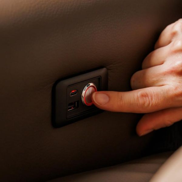 Harmony, Warmth Collection - Cinder Power Recliner, REC-P2-CINDER - Image 6