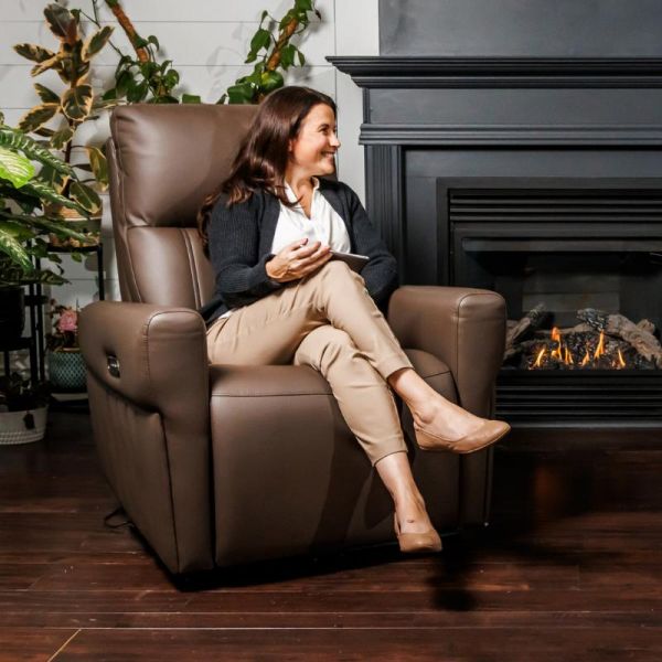 Harmony, Warmth Collection - Cinder Power Recliner, REC-P2-CINDER - Image 8