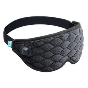 HoMedics Gel Eye Mask, quilted, adjustable strap for home care comfort and light blocking.