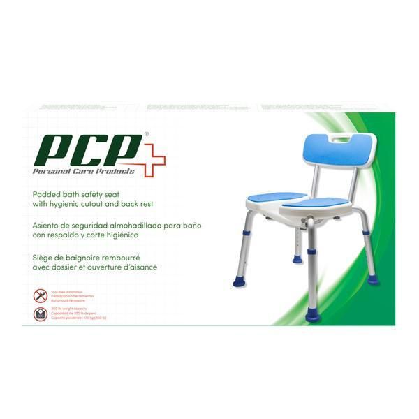 PCP, Foam Padded Bath Shower Safety Seat, 7105