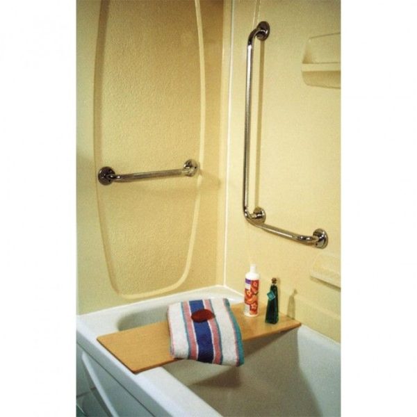 Parsons, 16" x 24" Chrome Grab Bar, 16B136A-2, 16B138A-2 - Image 3