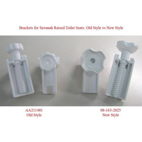 Parsons, Replacement Brackets for Savanah Raised Toilet Seat , 08-163-2025