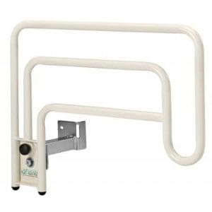 Invacare Carroll Assist Rail: dual-level wall grab bar for home care mobility support.