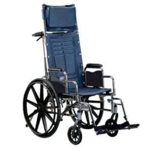 Invacare Tracer SX5 Recliner Wheelchair, high backrest for mobility support and home care.