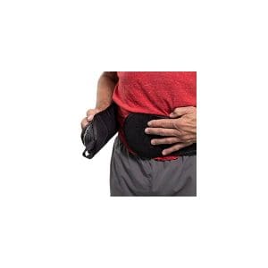 Person demonstrates Donjoy ISOFORM® LSO+ Back Brace for mobility support and home care lumbar stability.