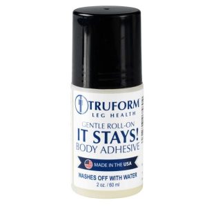 Truform, "IT STAYS" Gentle Roll-On Body Adhesive, 0758