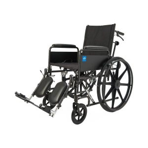 Medline, Guardian Full-Length Arms Reclining Wheelchair, KR188N11E