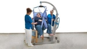 Arjo Bariatric Loop Comfort Sling MAA8000 provides safe mobility support in medical settings.