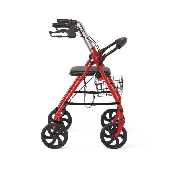 Medline, Basic Steel Rollators with 8" Wheels, MDS86860E - Image 2