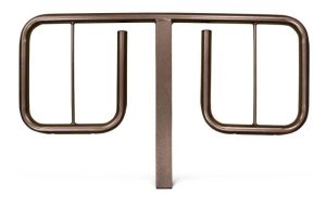 Medline, Half Side Rail for MDR107004 Bariatric Bed (Pair), MDS89697BAR