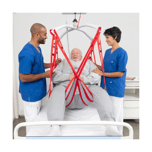 Etac Molift RgoSling MediumBack Plus patient lift for home care mobility; supports safe elderly transfers.