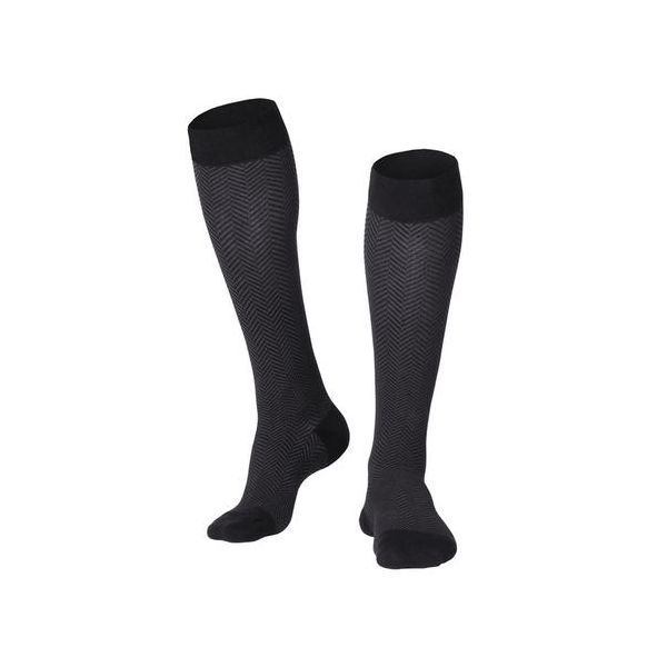 Touch, 15-20 MMHG Men's Herringbone Pattern Socks, 1011