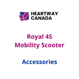Royal 4S Mobility Scooter Accessories by HeartWayโmobility support equipment for personal independence.