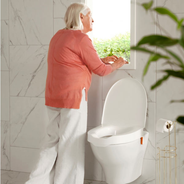 Etac, My-Loo Raised Toilet Seat with Brackets - Image 4