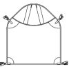 Joerns, Hoyer Professional Comfort Amputee Clip Style Sling