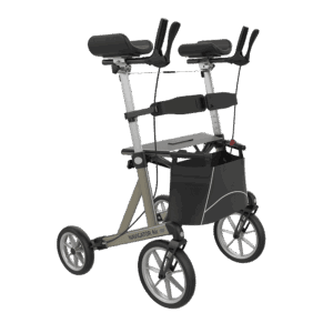 REHASENSE NAVIGATOR AIR rollator with large wheels, ergonomic supports for outdoor mobility support.