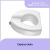 Medline, 5 Inch Raised Toilet Seat with Lock, G4-501RX1 - Image 4