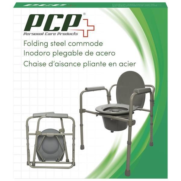 PCP, 3-In-1 Folding Steel Commode, 552300 - Image 2