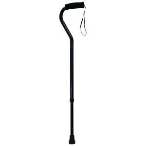 Probasics, Offset Cane with Strap, CNOFBK