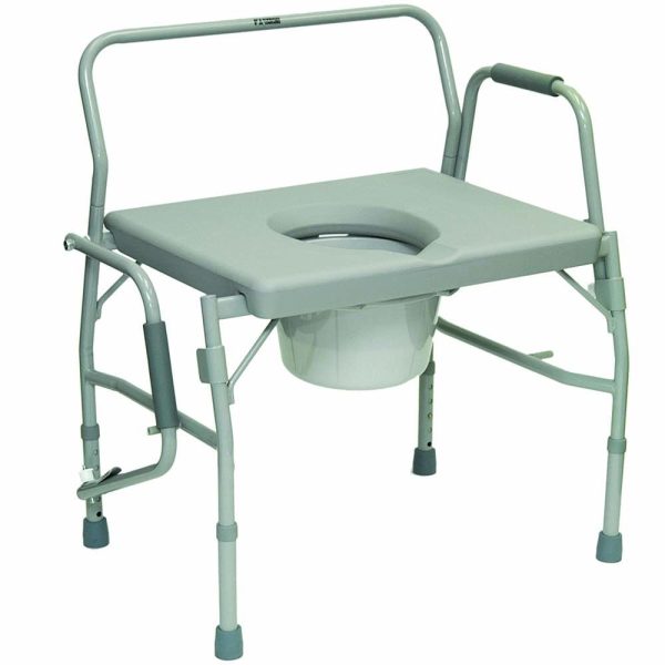 ERP, Deluxe Oversize Drop Arm Commode, PP4584
