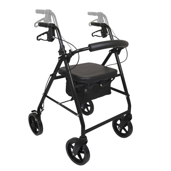 ProBasics, Deluxe Aluminum Rollator with 8-inch Wheels, RLA8 - Image 6