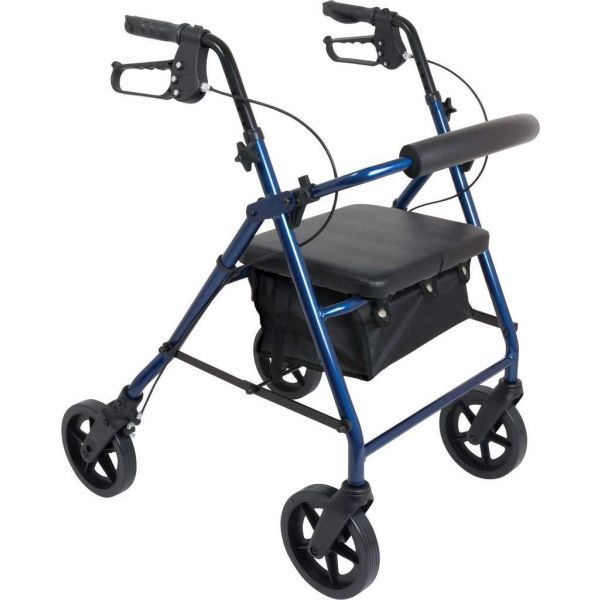 ProBasics, Deluxe Aluminum Rollator with 8-inch Wheels, RLA8 - Image 2