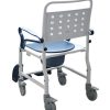 MOBB, 3 in 1 Shower Commode Wheelchair, MHCMWC–BE - Image 3