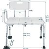 MOBB, Transfer Bath Bench with Curtain Control, MHSBCS - Image 5