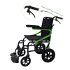 MOBB, 12" Wheel Transport Chair, MHTC12BYE - Image 2