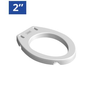 MOBB, 2” Raised Toilet Seat - Standard and Elongated, MHRTS2