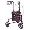 MOBB, 3 Wheel Aluminum Rollator, MH3RLRE, MH3RLBE - Image 6