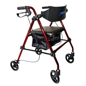 MOBB, Aluminum Folding Rollator 8" Wheels, MHRL8