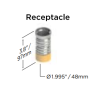 HealthCraft, SuperPole Floor Receptacle System (FRS) - Image 2