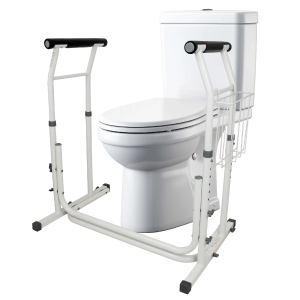 Carex, Stand-Alone Adjustable Toilet Safety Frame, FGE815C0