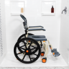 ShowerBuddy, Self-propelled Roll-In Solo Shower Chair, SB6W - Image 6