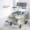ShowerBuddy, Folding Eco Traveler Roll-In Shower Chair, SB7e - Image 8