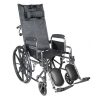Drive, Silver Sport Full-Reclining Wheelchair, SSP16RBDDA, SSP18RBDDA, SSP20RBDDA