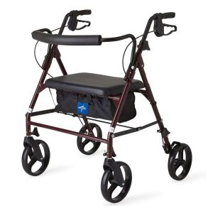 Medline, Heavy-Duty Bariatric Rollator with 8" Wheels, MDS86800XW