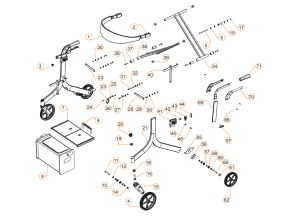 Amylior, Parts for Stella Rollator