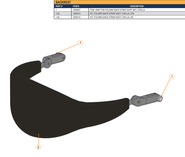 Amylior, Parts for Stella Rollator - Image 4