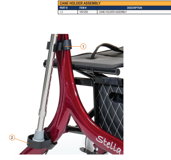 Amylior, Parts for Stella Rollator - Image 8