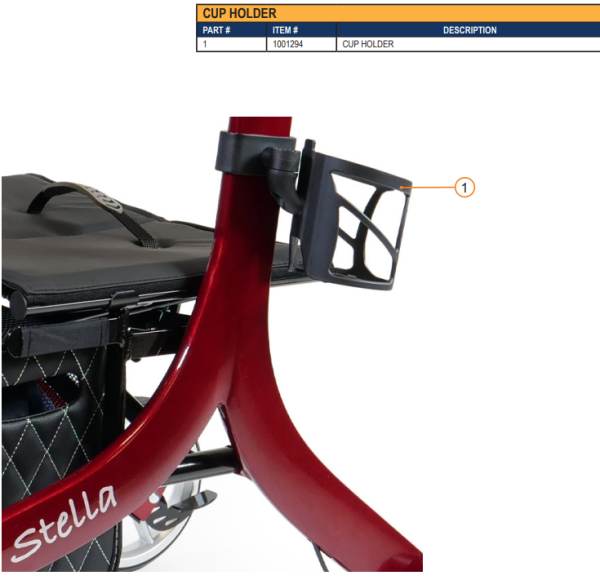 Amylior, Parts for Stella Rollator - Image 9