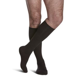 Sigvaris, 15-20mmHg - Men's All-Season Merino Wool - Calf Socks, 192C