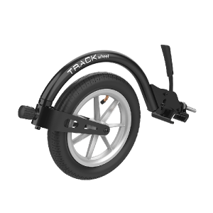 REHASENSE, Track Wheel - Single Arm, Aluminuim, 12'' for Wheelchair