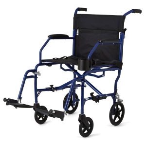 Medline, Ultralight Transport Chair 300lb Capacity, MDS808200F3