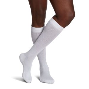 Sigvaris, 8-15 mmHg - Unisex Eversoft Diabetic - Calf Socks, 160C