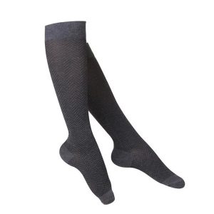 Touch, 15-20 MMHG Ladies' Herringbone Pattern Socks, 1061